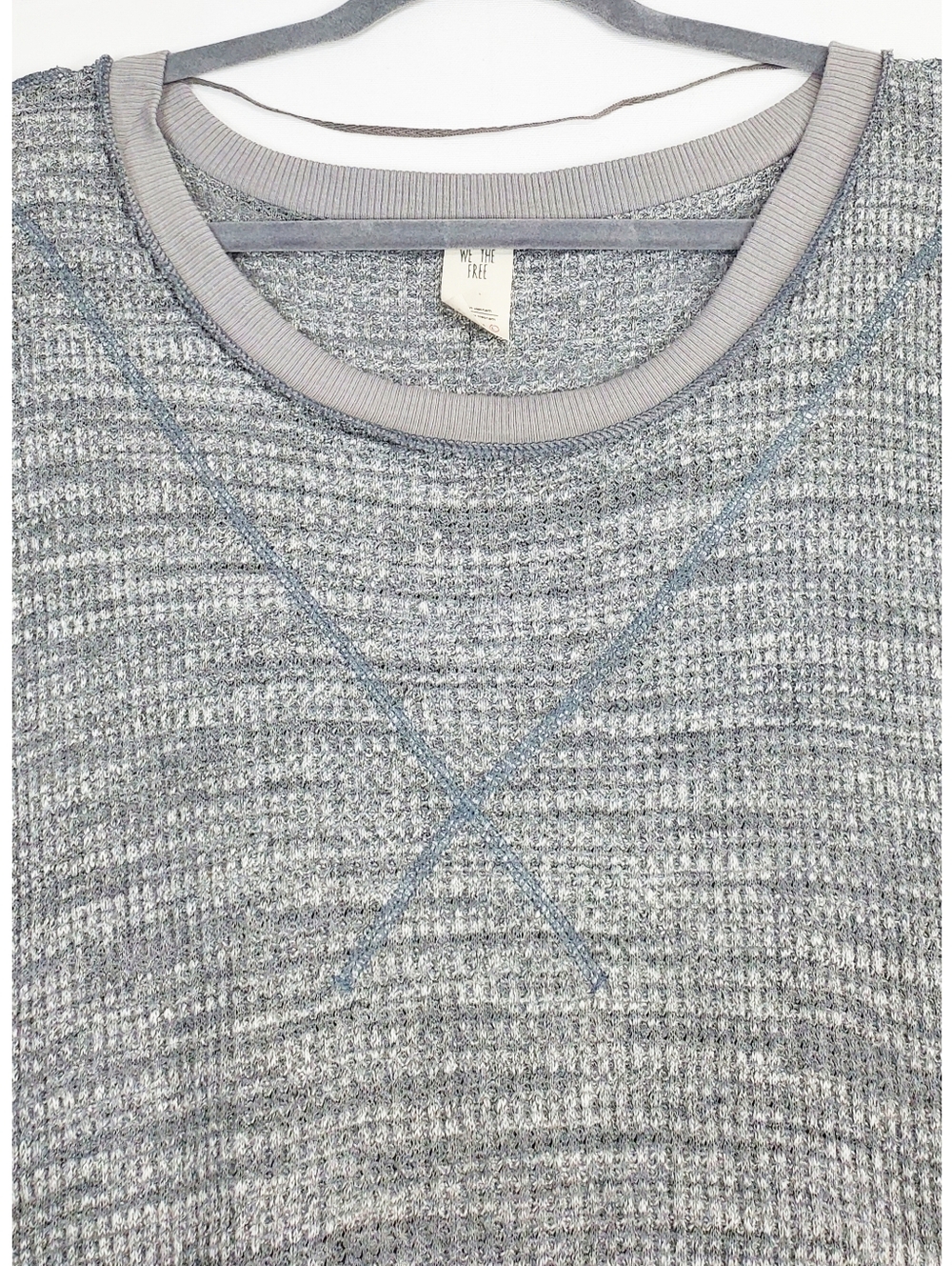 Free People We The Free large the north shore thermal tunic top dress oversized - Picture 4 of 13